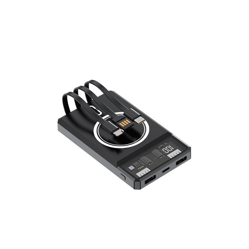 Powerbank mit Integrierten Licht- und Schnellladefunktionen Brehn