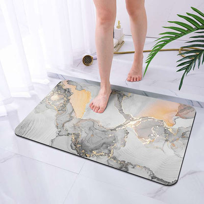 Luxuriöse Marmor-Design-Badematte