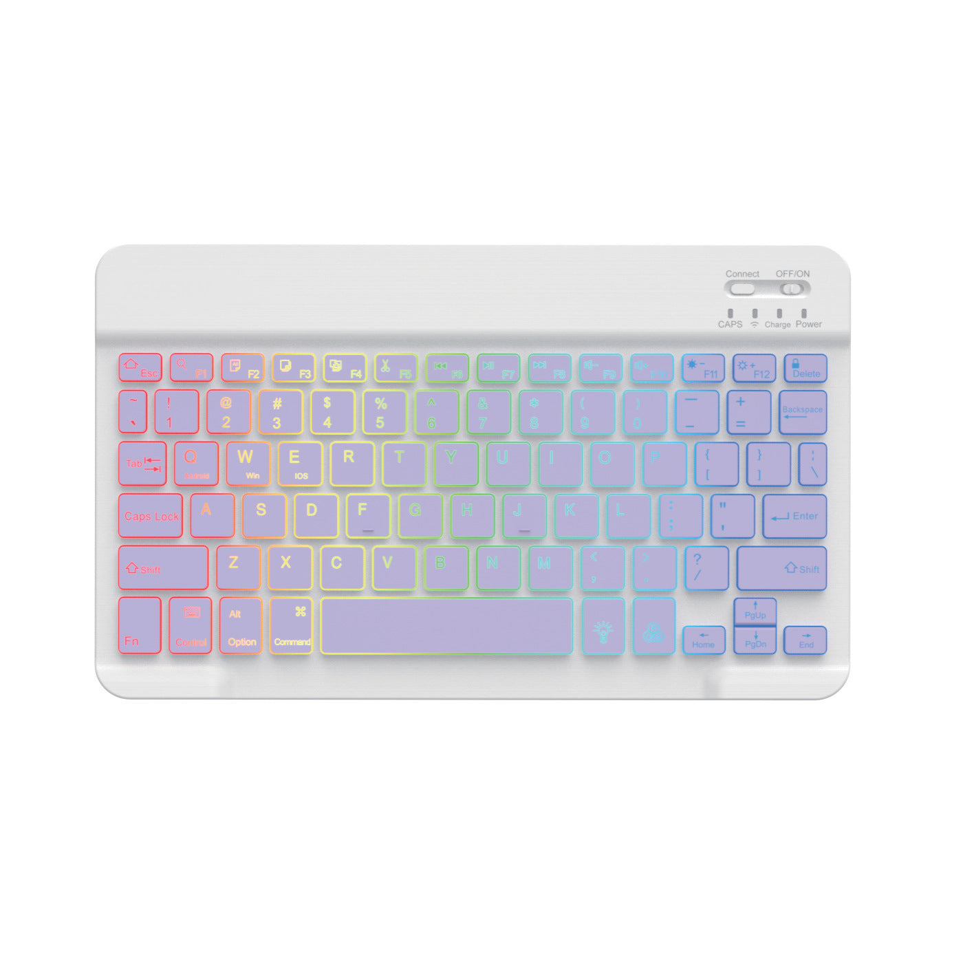 Rgb Hintergrundbeleuchtete Bluetooth-Tastatur Brehn