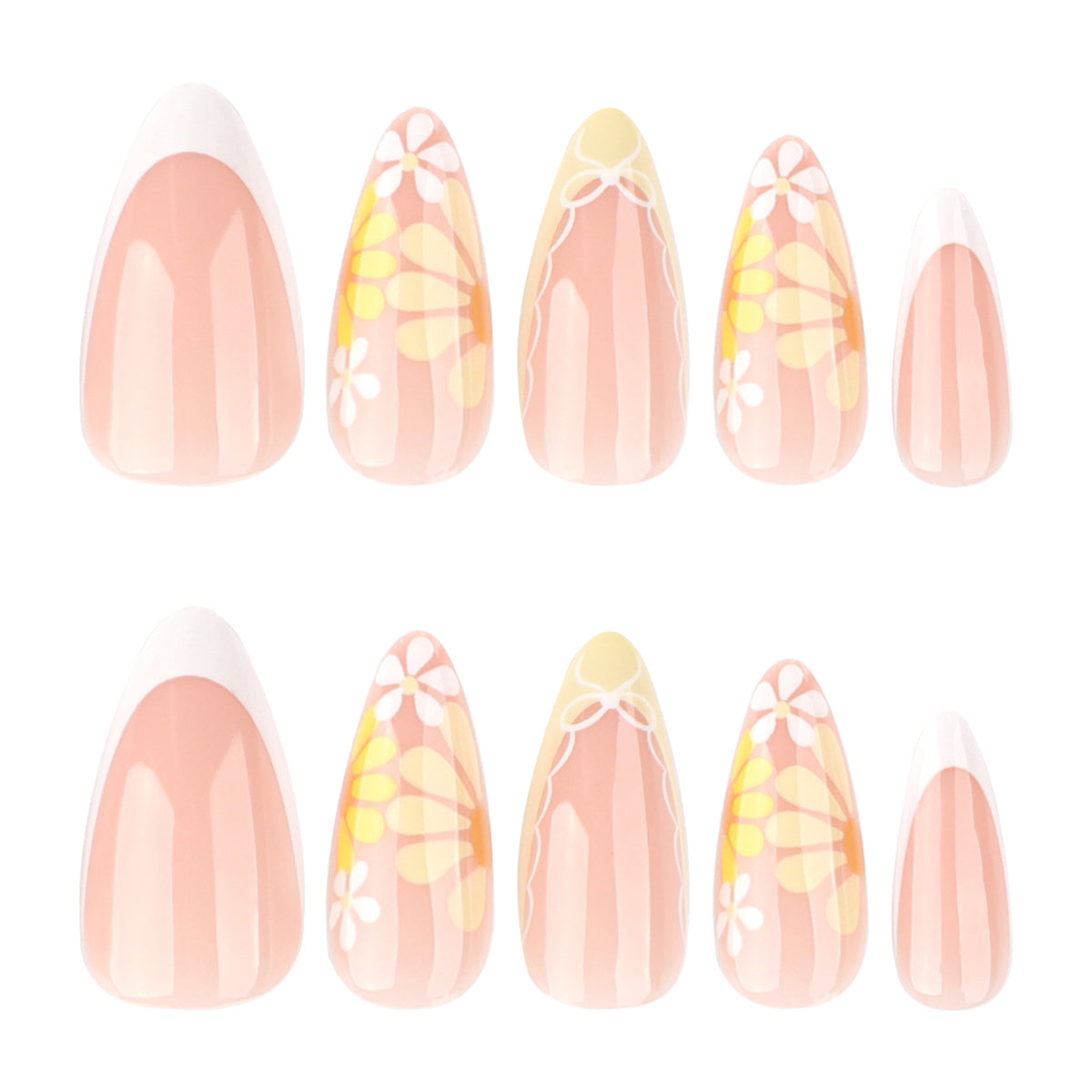 Kunstvolle Nageldesigns mit floralen Akzenten Brehn 1789123474