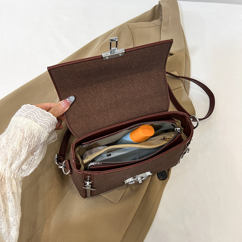 Elegante strukturierte Handtasche