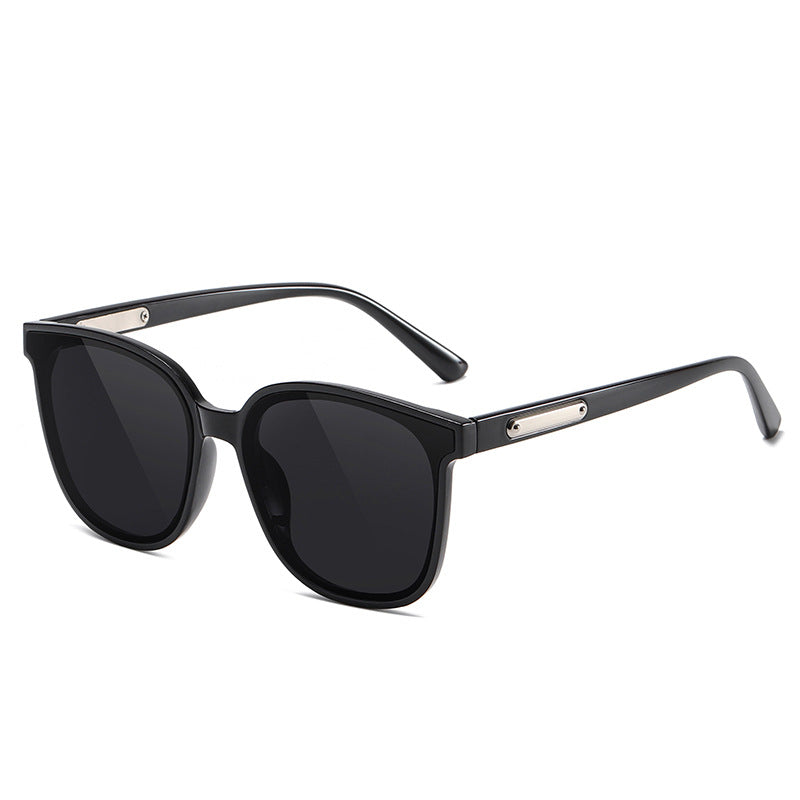 Damen Oversized Sonnenbrille mit modernem quadratischen Rahmen Brehn