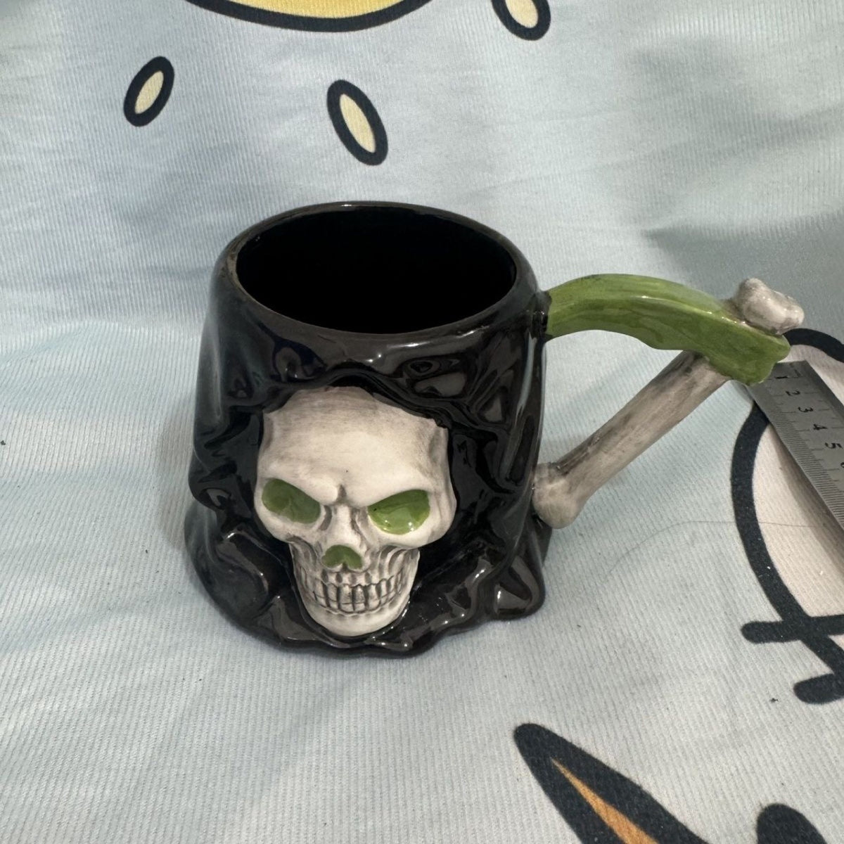 Gruselige Totenkopf Tasse Brehn