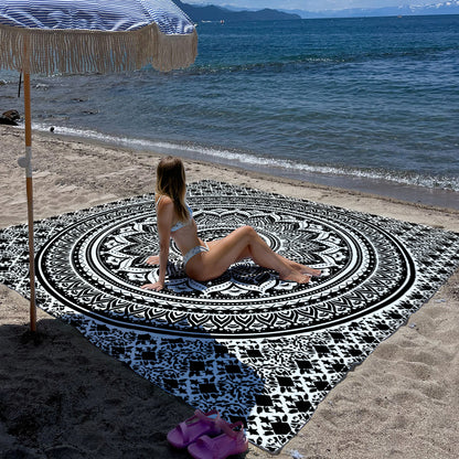 Mandala Design Strandmatte Brehn