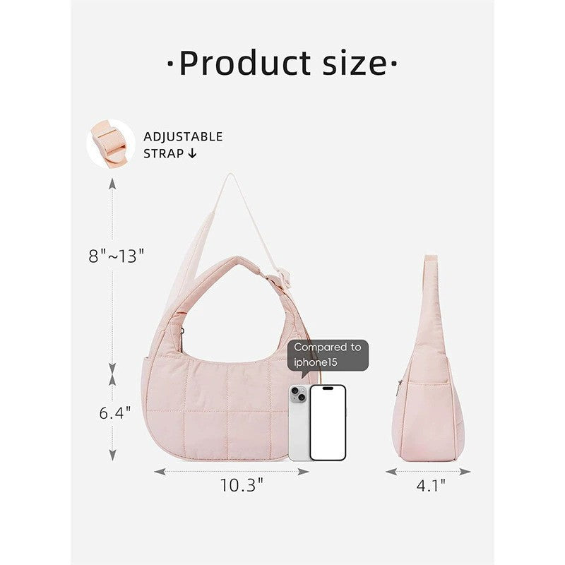 Stilvolle Schultertasche mit Gepolstertem Design Brehn
