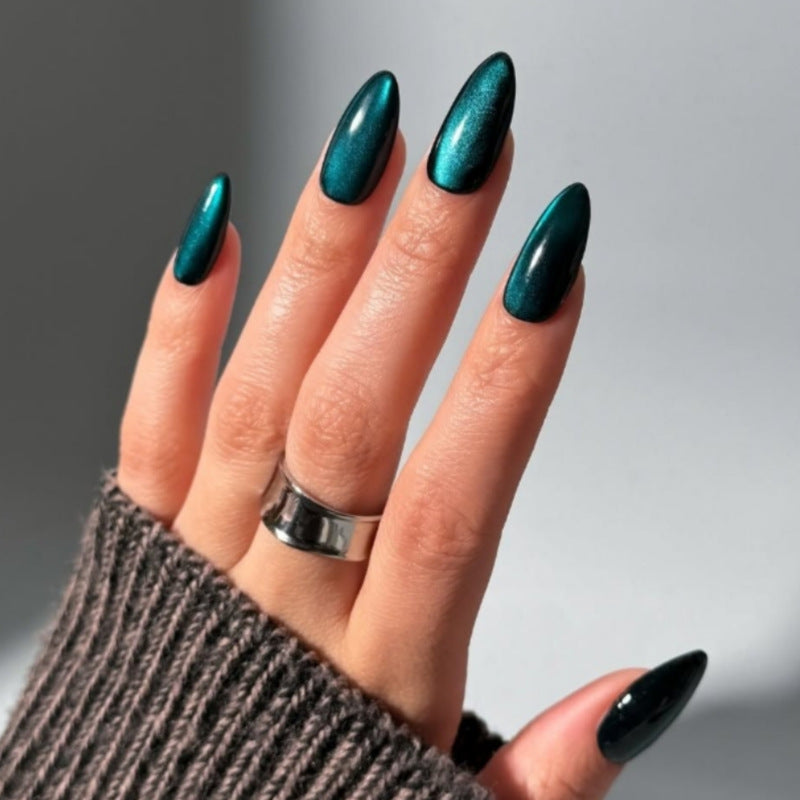 Hochglanz Stiletto Press-On Nagelset mit elegantem Finish Brehn