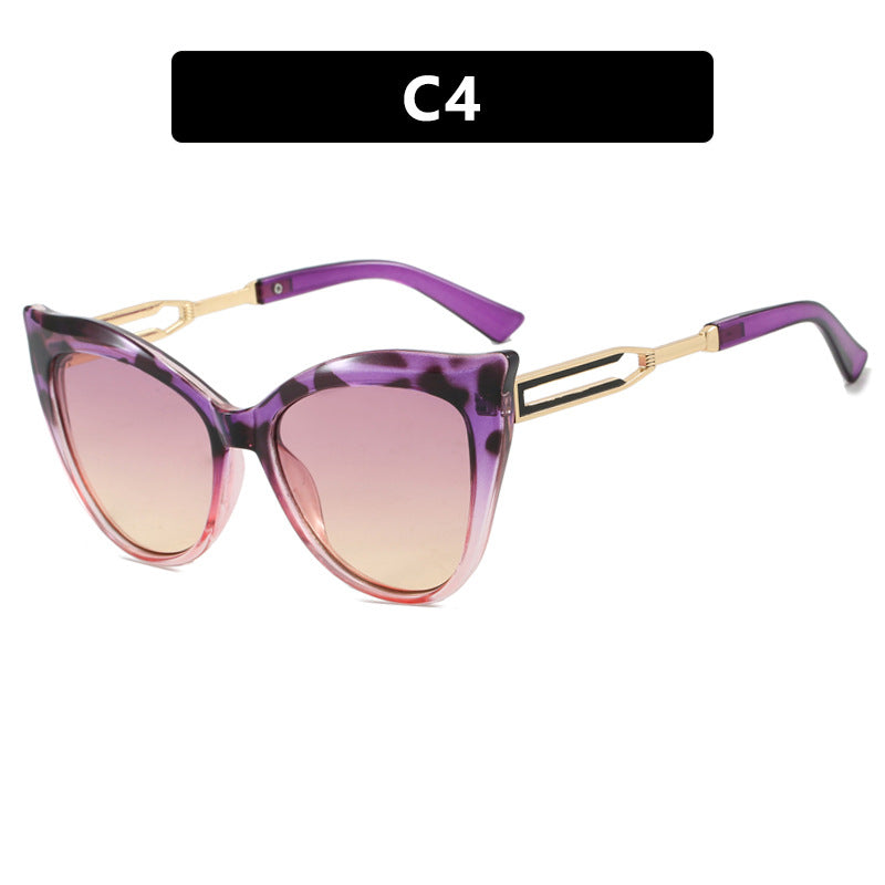 Damen cat-eye Brille mit elegantem Metallrahmen Brehn