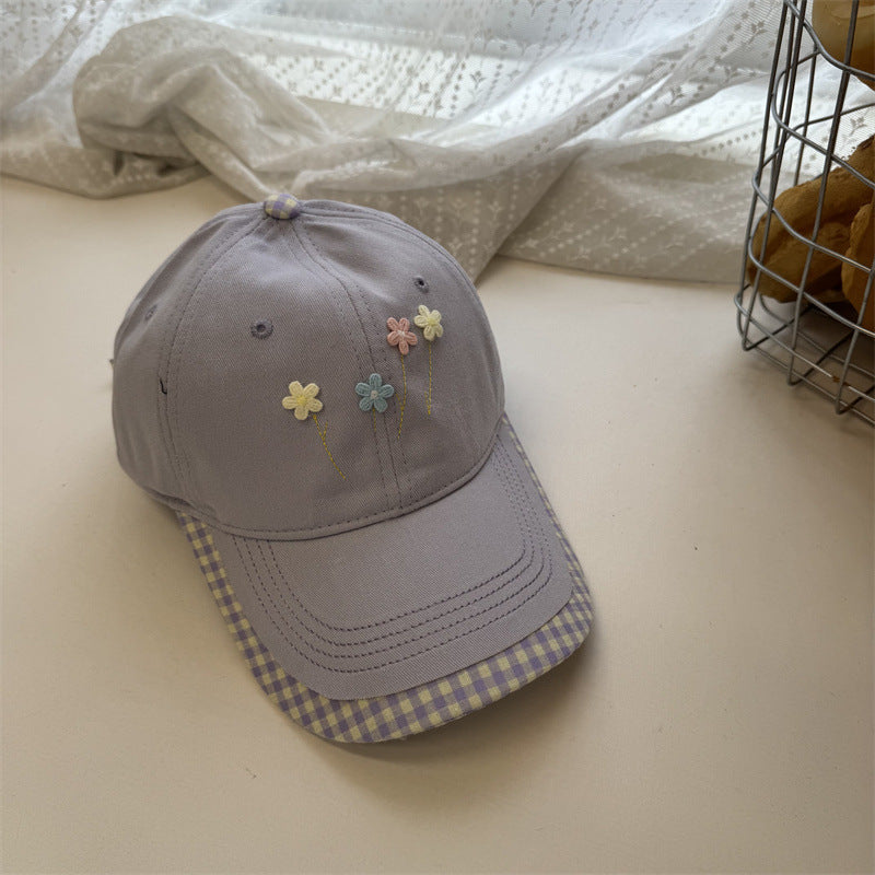 Damen Bestickte Florale Baseballkappe Brehn 1783922357