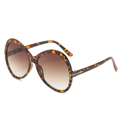 Modebewusste Übergroße Schmetterlingssonnenbrille Brehn