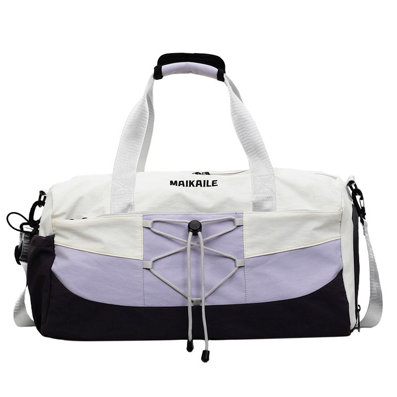 Stylische Reis-Duﬀel-Tasche mit mehreren Fächern