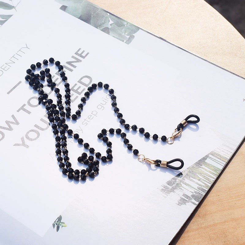 Stylische Perlen-Brillen Kette Brehn