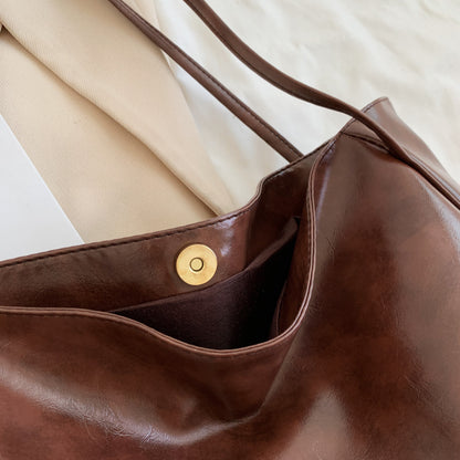 Elegante vegane Leder-Handtasche