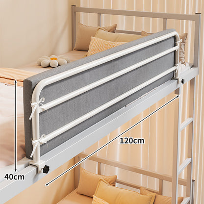 Bunkbett-Sicherheits-Seitenleiste mit gepolstertem Stoffschutz und Klemmmontage