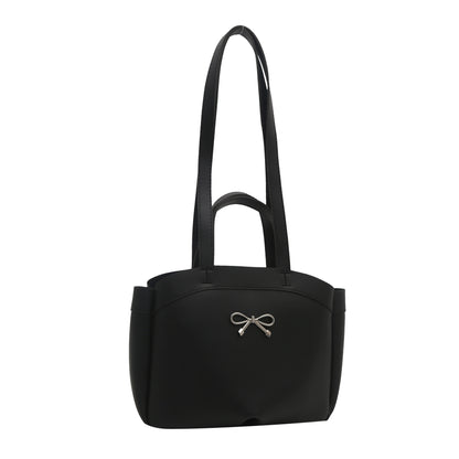 Elegante Bogen-Akzent Handheld Tote Bag Brehn