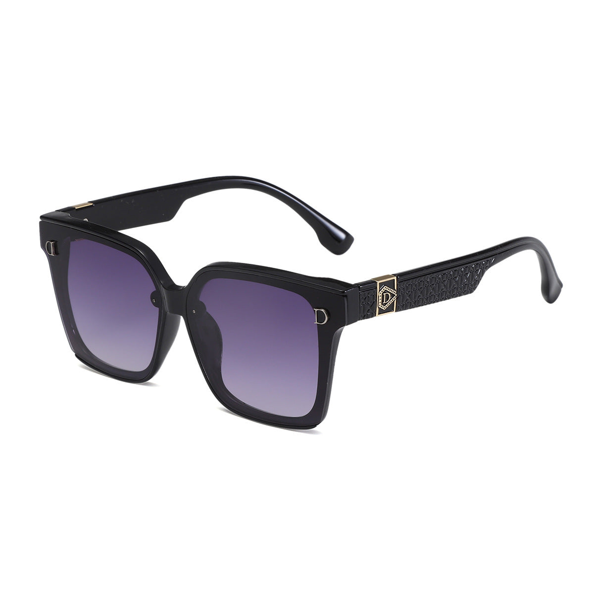 Herren Stylische Übergroße Quadratische Sonnenbrille Brehn
