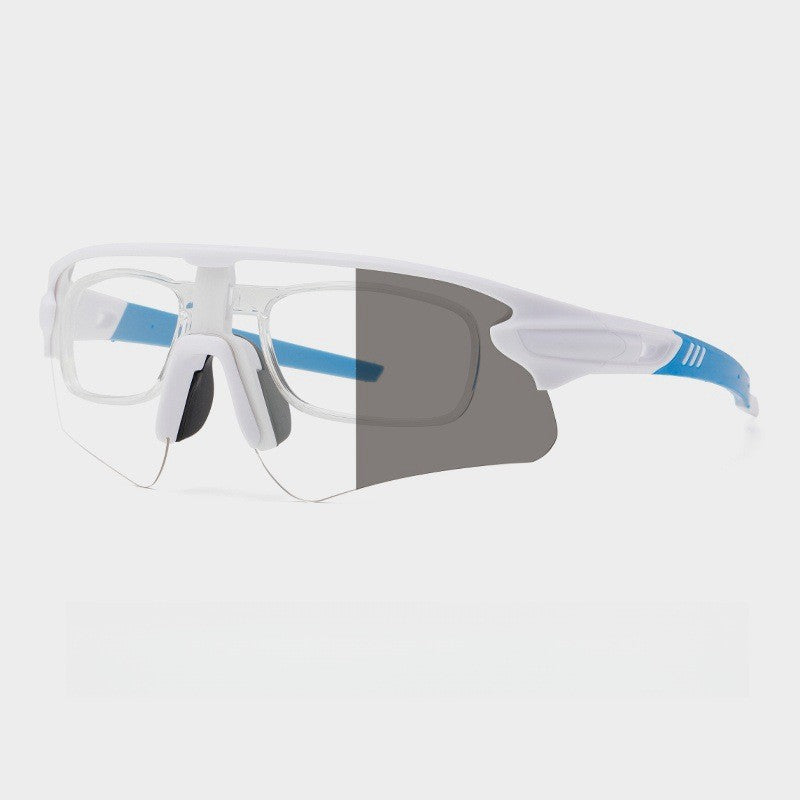 Unisex Sportliche Hochleistungs-Sonnenbrille mit aerodynamischem Design und verstellbarem Nasenpad Brehn