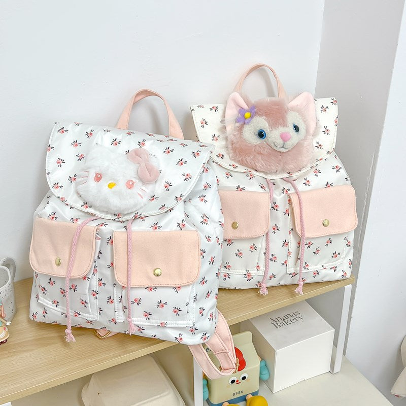 Plüsch Rucksack mit Verspieltem Tiermotiv Brehn