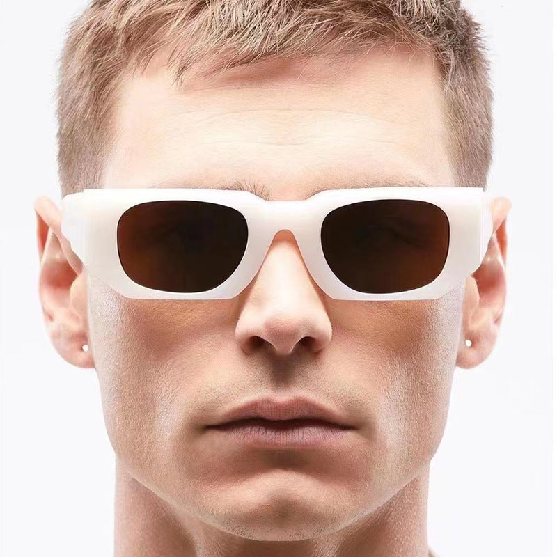 Damen Modische Sonnenbrille mit kantigem Rahmen und UV-Schutz Brehn