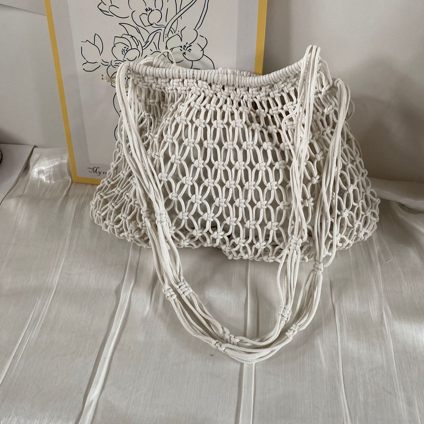 Handgeknüpfte Strandtasche Brehn