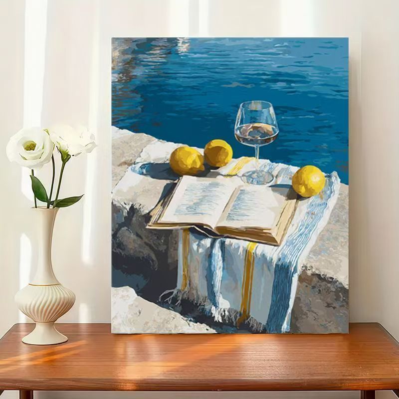 Florale Teezeit Wandkunst Brehn