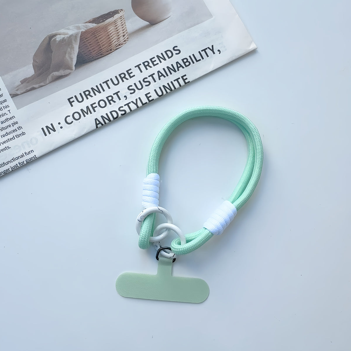 Vielseitiges Dual-Loop-Lanyard mit ID-Tag-Halter Brehn