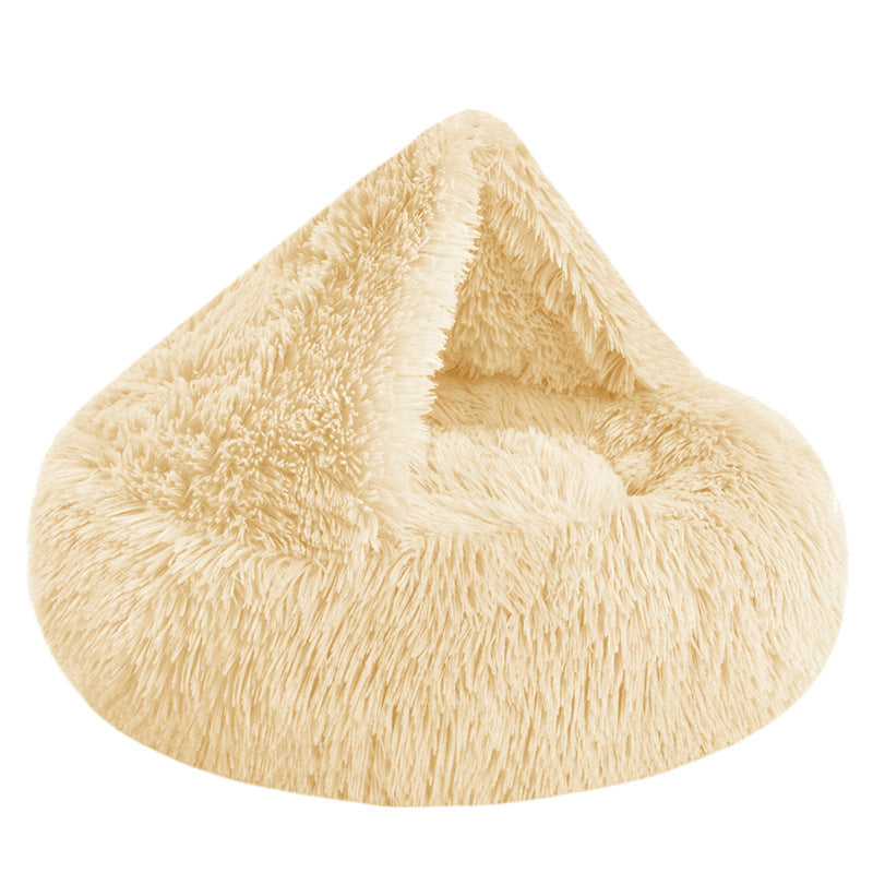 Gemütliches Plüsch-Hundebett