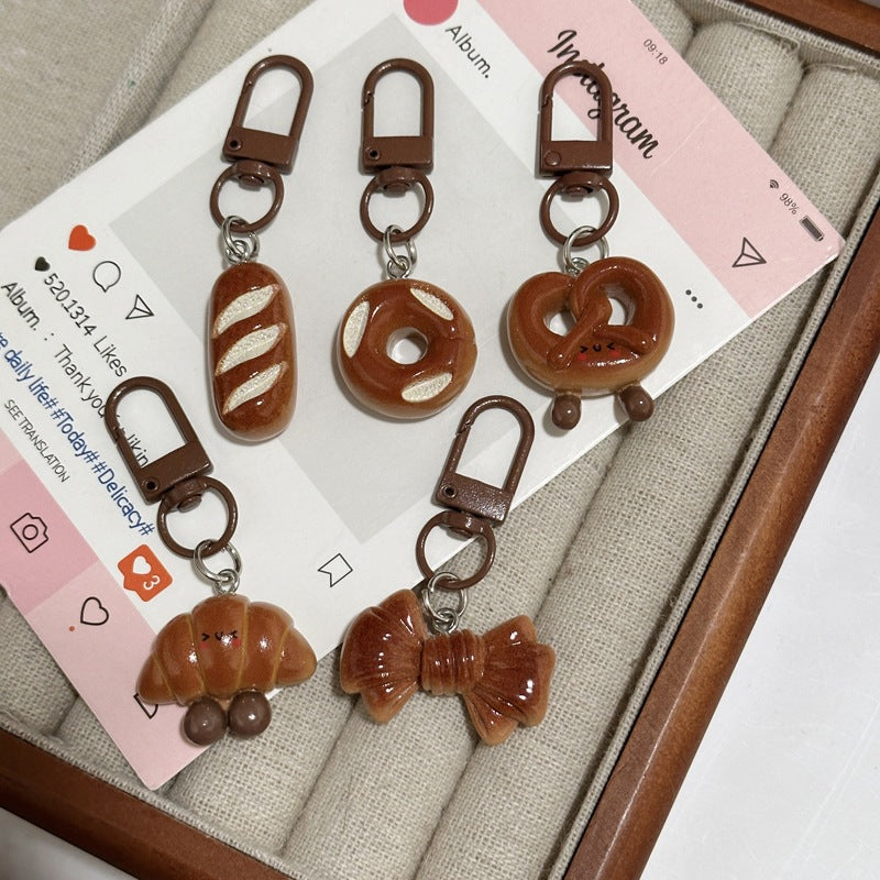 Schlüsselanhänger mit Brot-Design Brehn