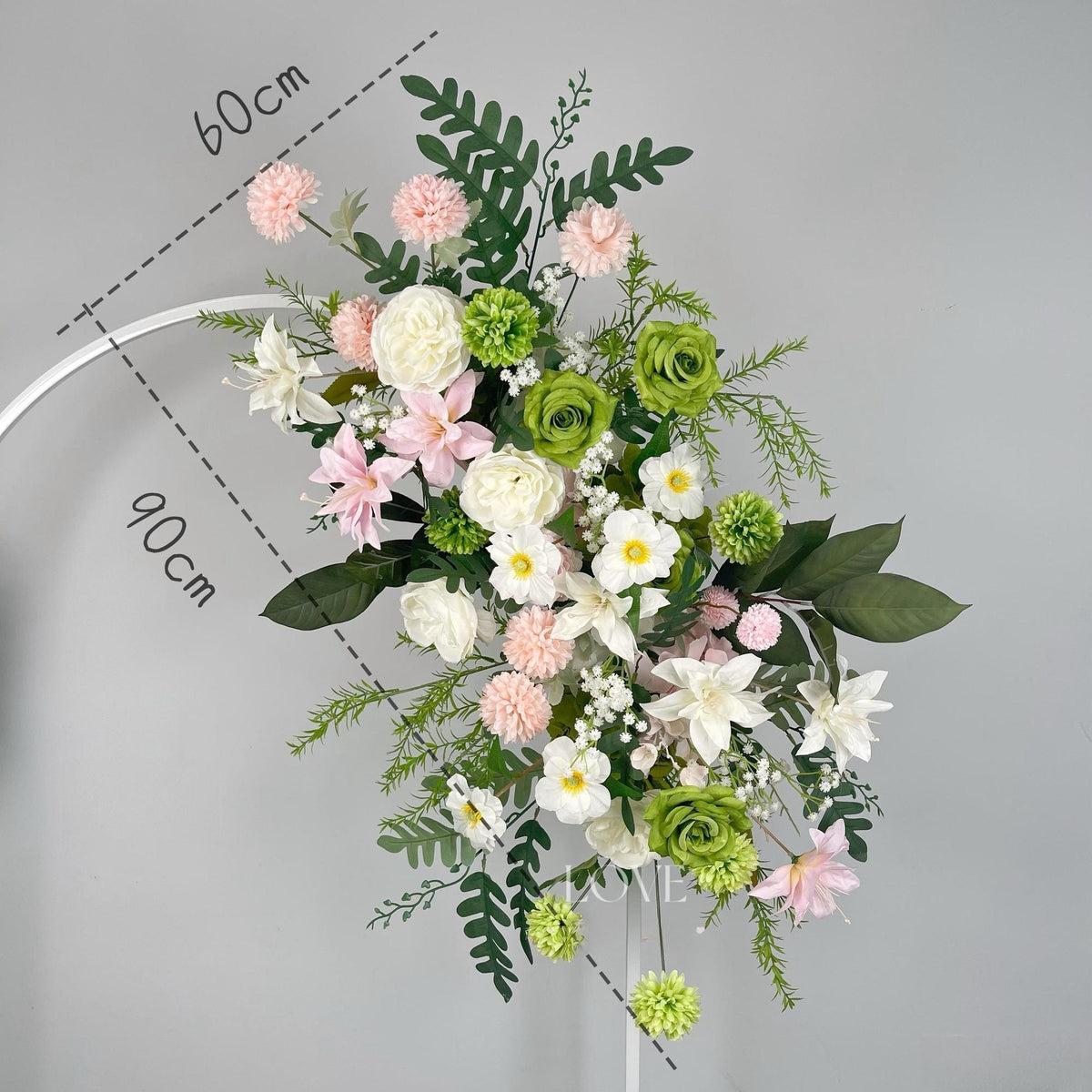 Elegantes Hochzeitsblumen-Dekorationsset