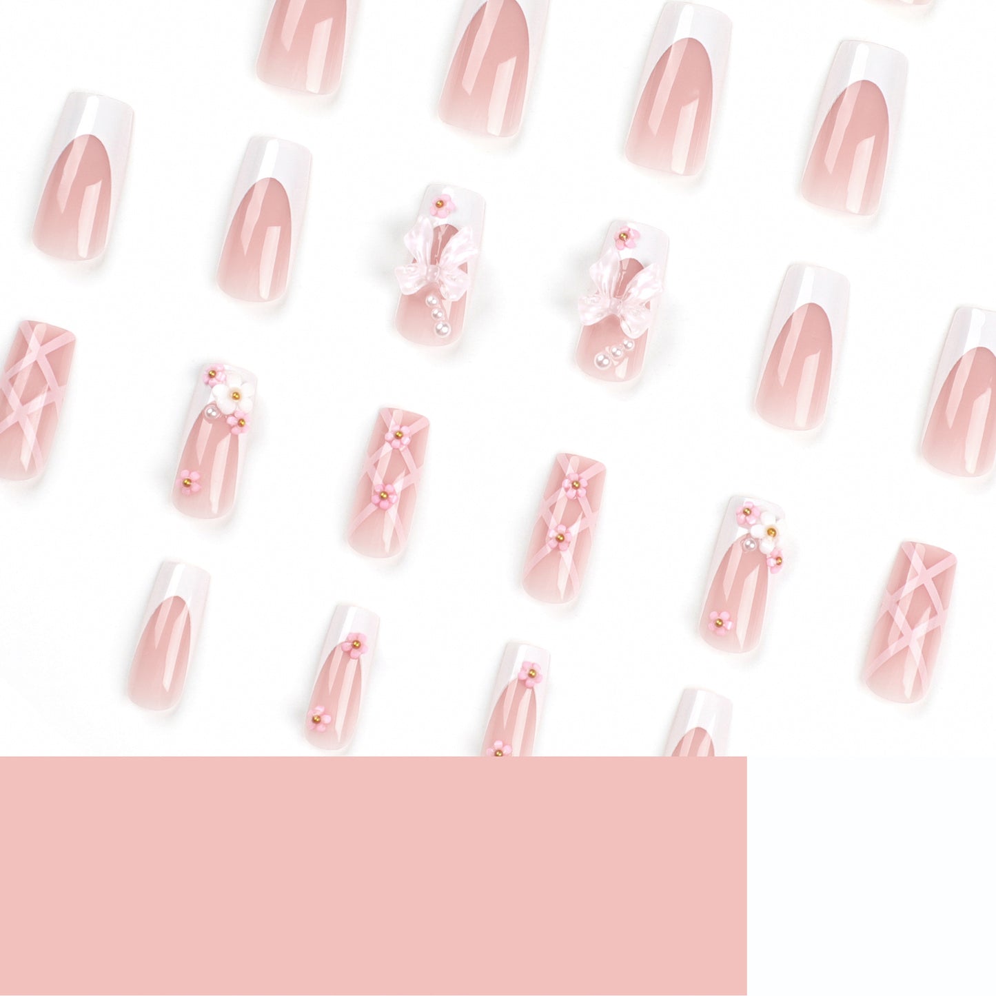 Elegantes dekoratives Nail Art Kit Brehn