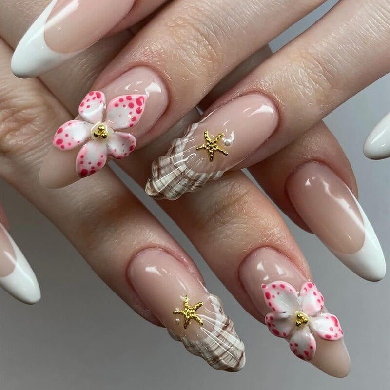 Tierisch inspiriertes Press-On-Nagelkunst-Set Brehn