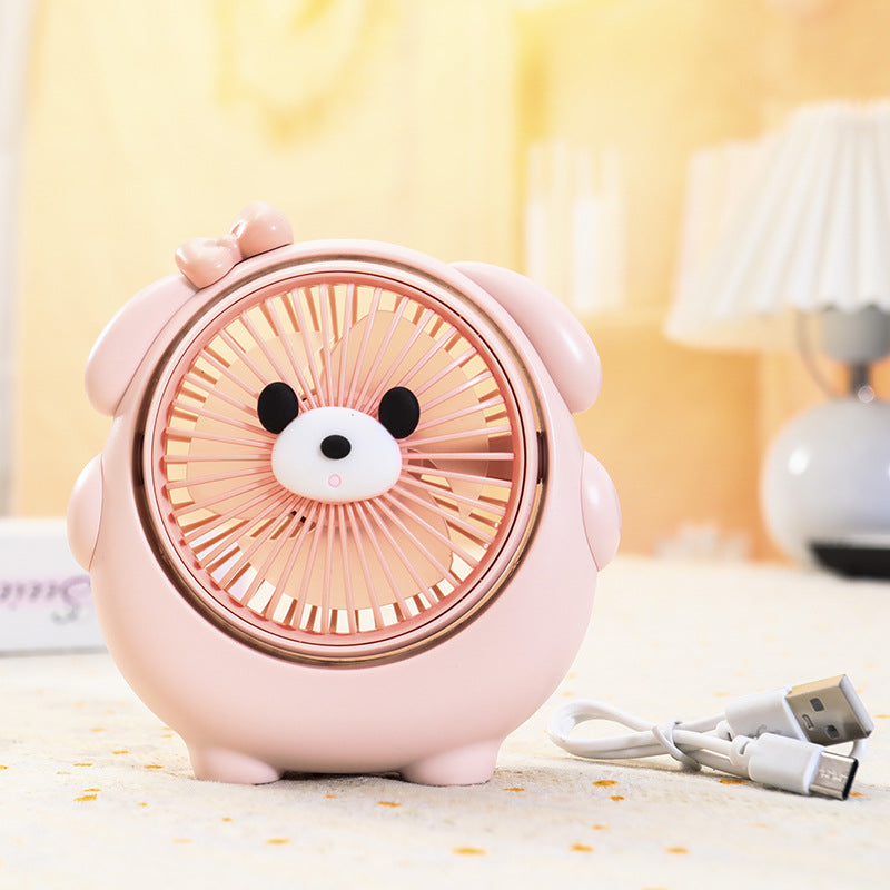 Damen Tragbarer Mini-Ventilator im verspielten Tierdesign Brehn