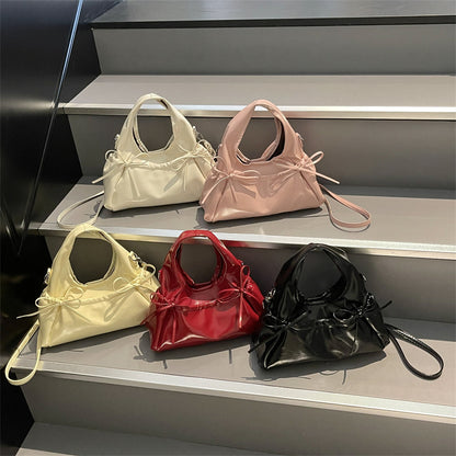Modische Weiche Leder Schultertasche