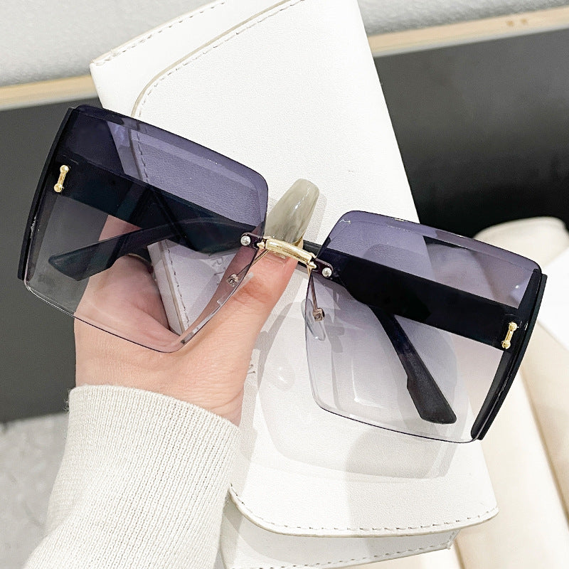 Damen oversized geometrische Sonnenbrille Brehn