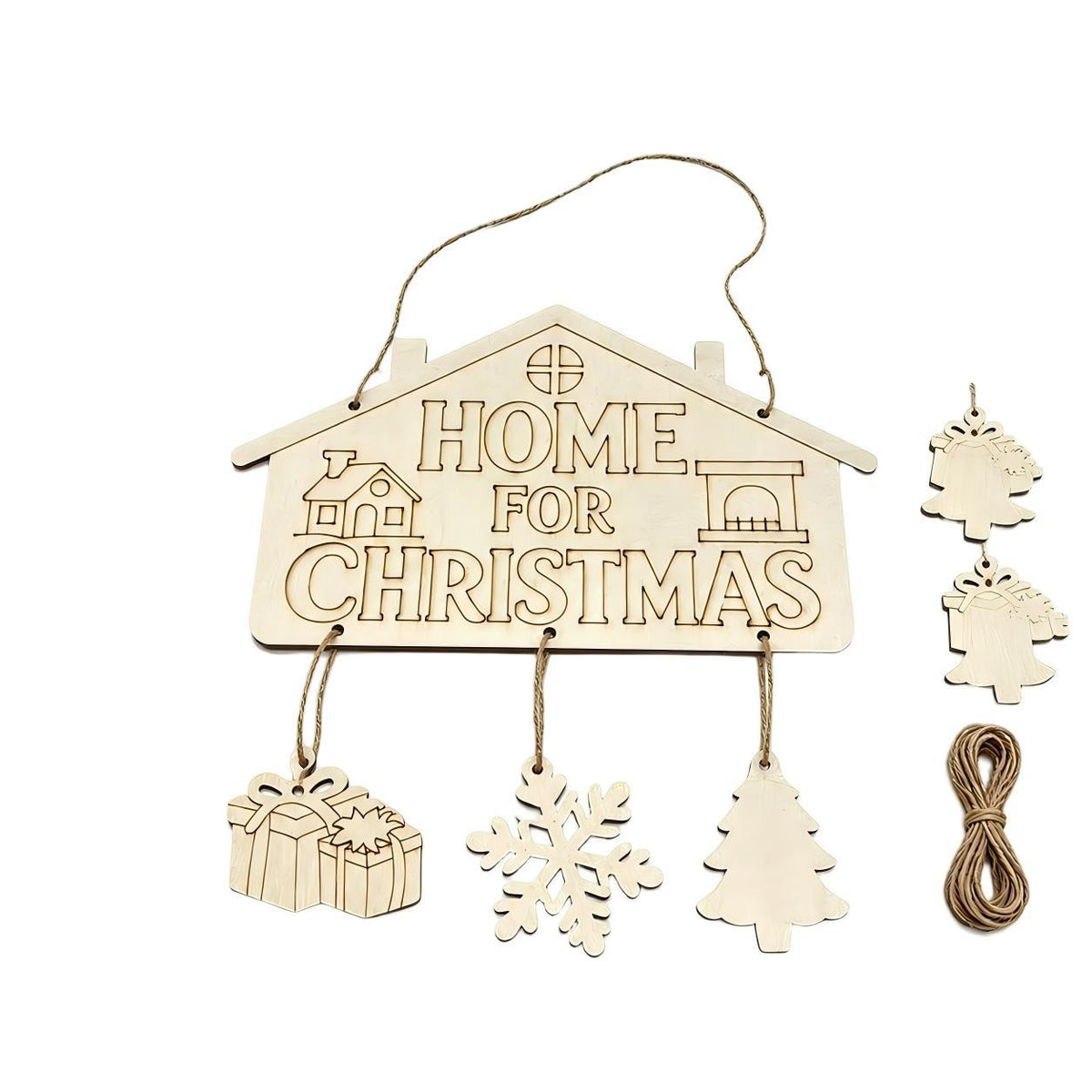 Holz Weihnachtsdeko Schild