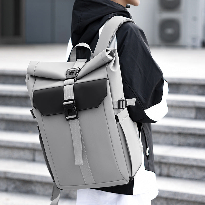 Wasserfester Roll-Top Adventure Rucksack Brehn