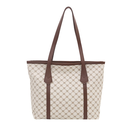 Elegante geometrisch gemusterte Einkaufstasche