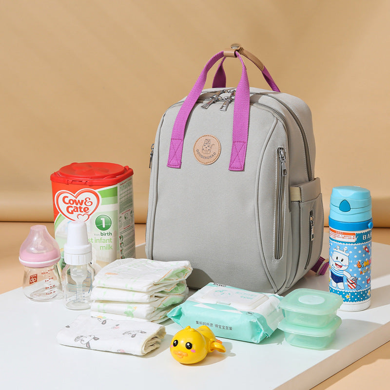 Vielseitiger Mehrfachfach Baby-Pflege-Rucksack Brehn