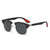 Damen stilvolle Retro-Sonnenbrille mit markantem Rahmen Brehn