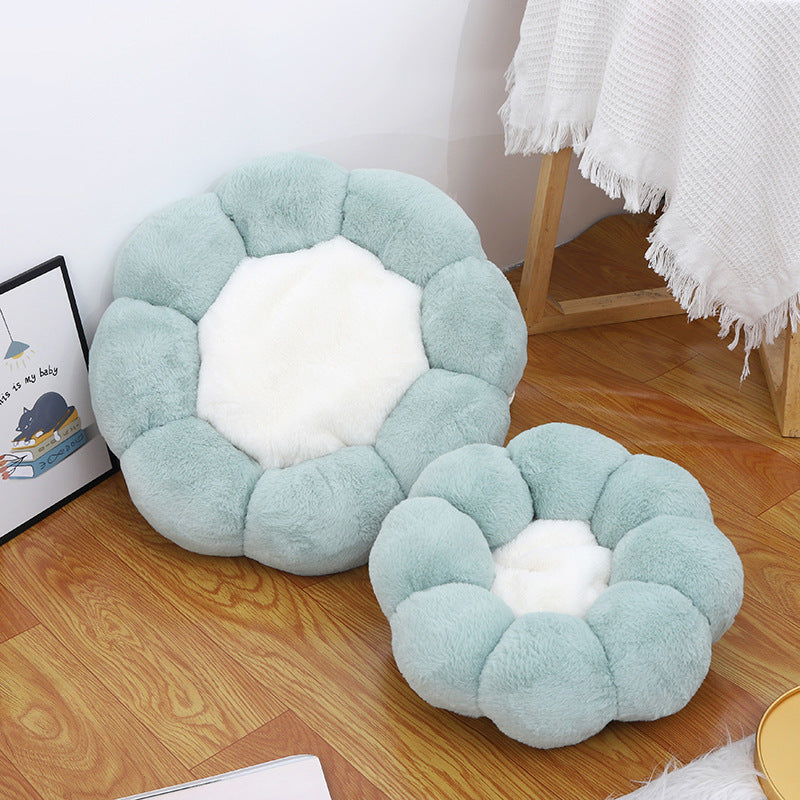 Damen Blumig geformtes Kuschelbett Brehn
