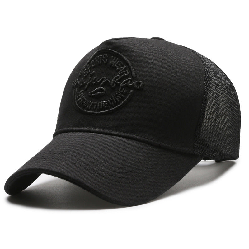 Herren Bestickte Mesh Rückenteil Baseballkappe Brehn