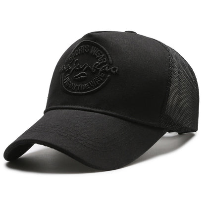 Herren Bestickte Mesh Rückenteil Baseballkappe Brehn