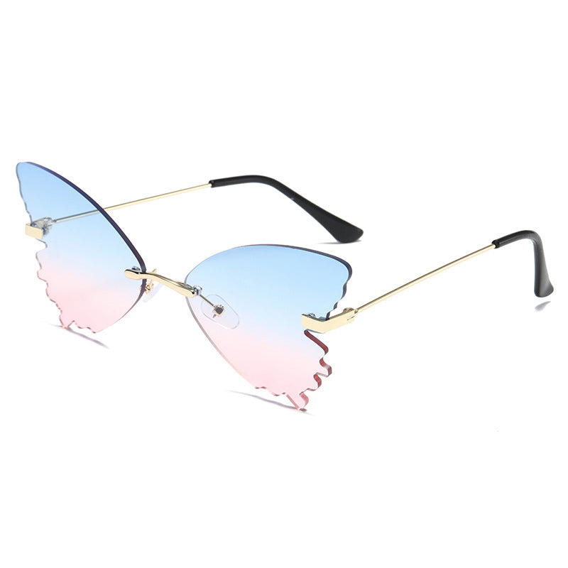 Damen Sonnenbrille im Schmetterlingsdesign mit UV-Schutz Brehn
