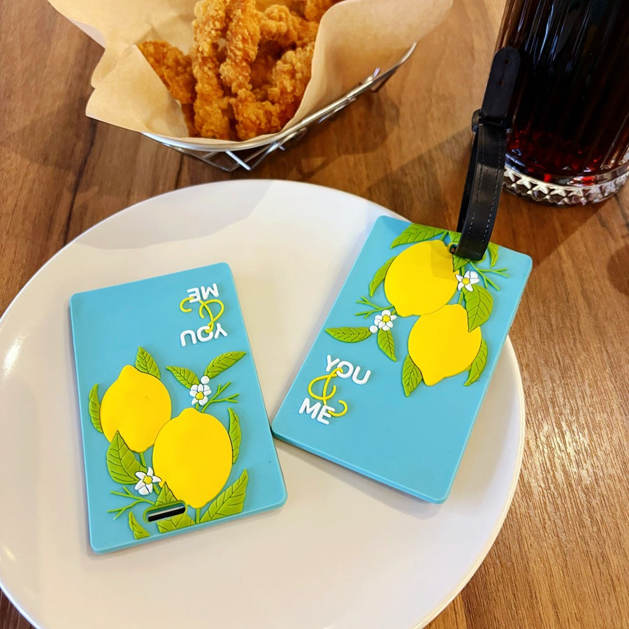 Fun Obst-Themen Gepäckanhänger Brehn