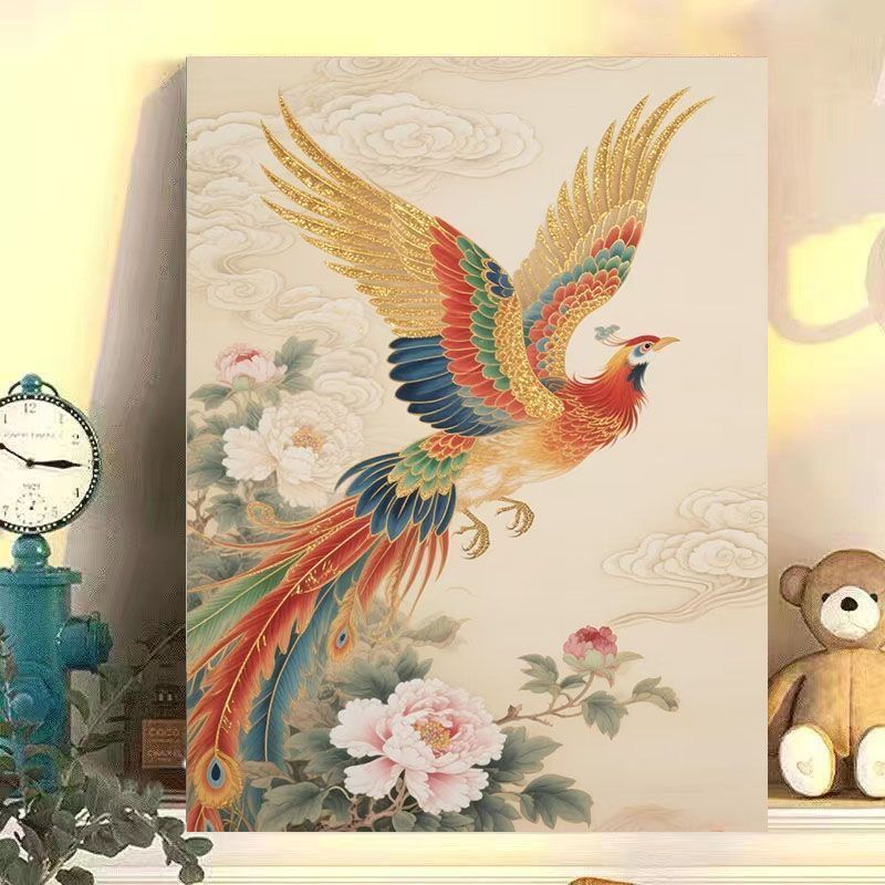 Mythical Phoenix Leinwandkunst Brehn