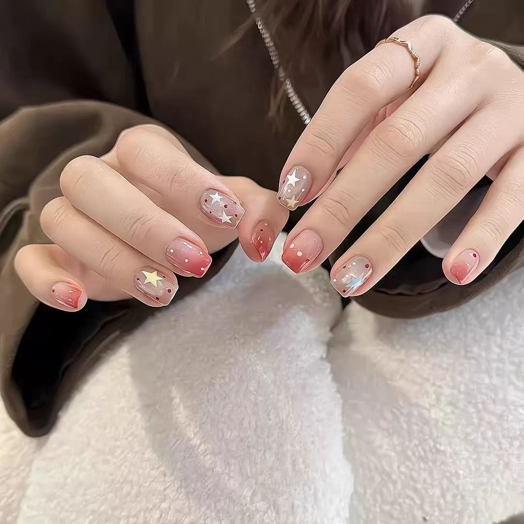 Verspielt Themen Press-On Nagelset Brehn