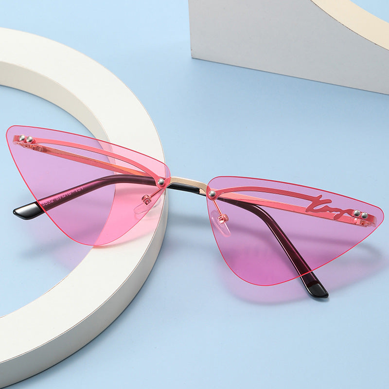 Damen Trendige Cat-Eye Sonnenbrille mit femininem Rahmen Brehn
