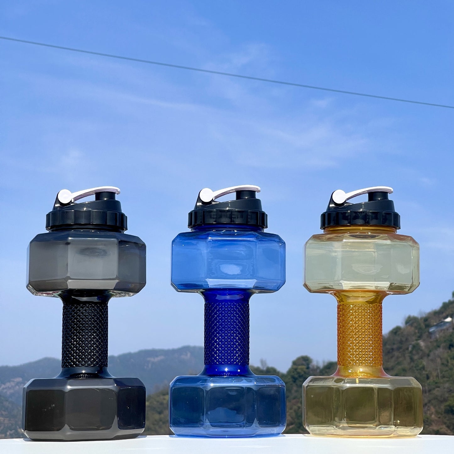 Damen Sportliche Wasserflasche Brehn