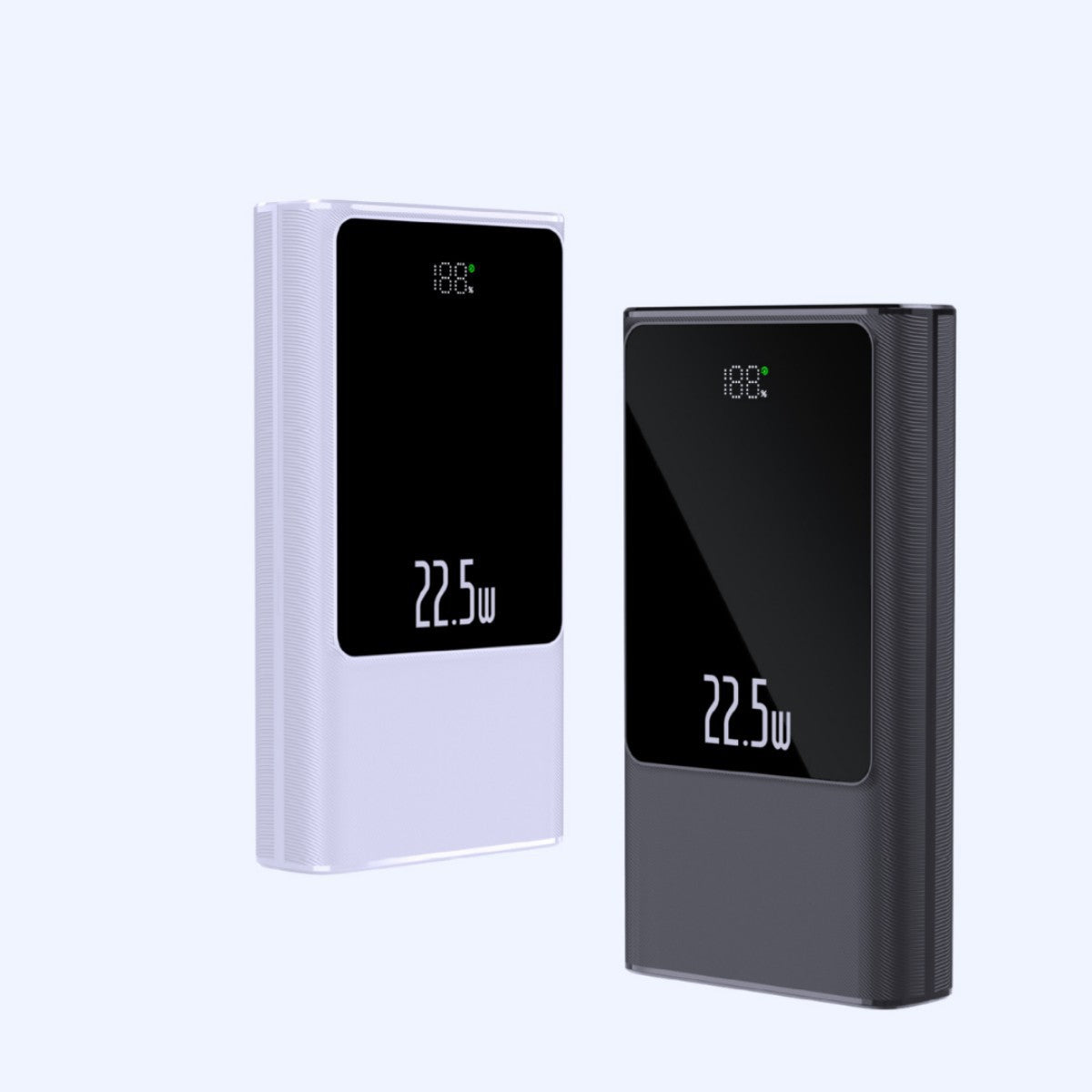 Tragbare Powerbank mit Smart Lcd-Anzeige und Dual-Usb-Anschlüssen Brehn