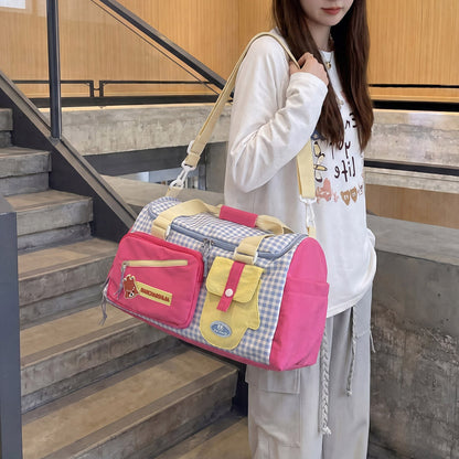 Stilvolle Mehrfach-Abteil Reise-Duffle-Bag Brehn