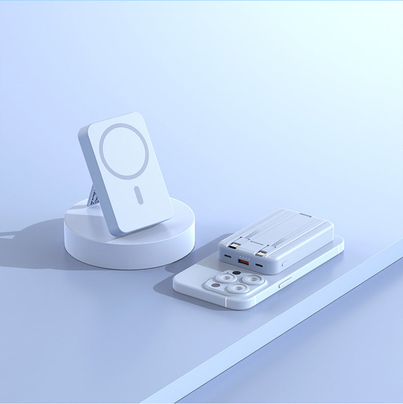 Magnetische Powerbank mit Integriertem Ständer Brehn